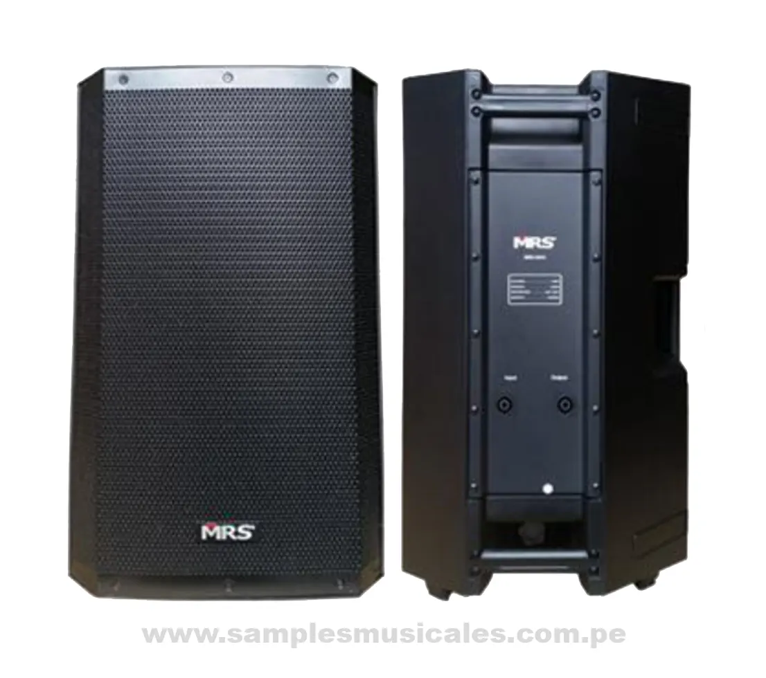 Caja Acustica 2 vias 15" 1200w por 2 unidades mrs MRS3615