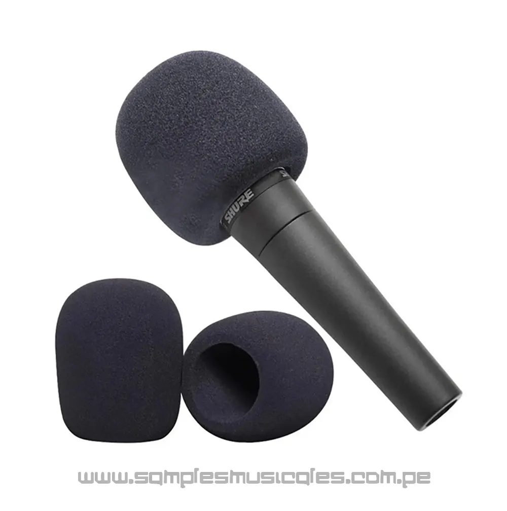 Protector de esponja para micrófono de varios colores (precio por unidad) -  Electrónica Japonesa