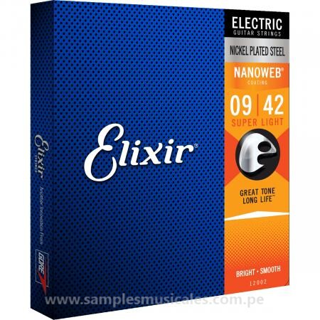 SET DE CUERDAS ELECTRICA  ELIXIR 12002