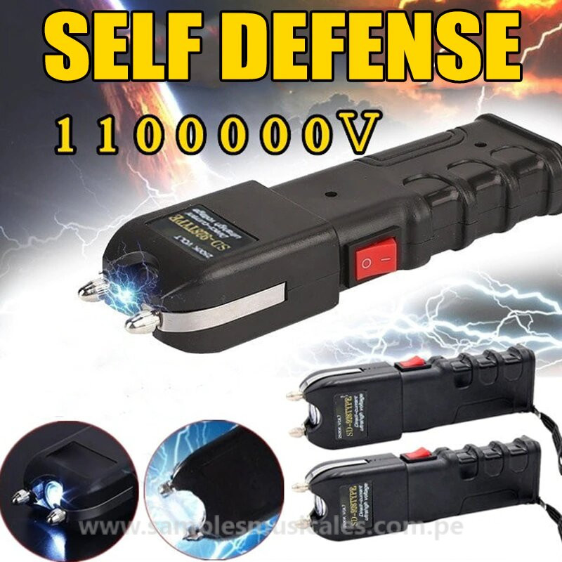 Electroshock - Paralizador + Linterna - Defensa Personal - S/.149 -  NikoStore Perú