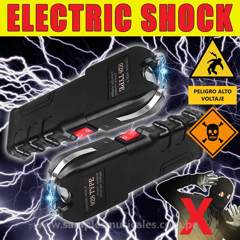 Electroshock Linterna Defensa Personal – PEKYS SHOP PERU