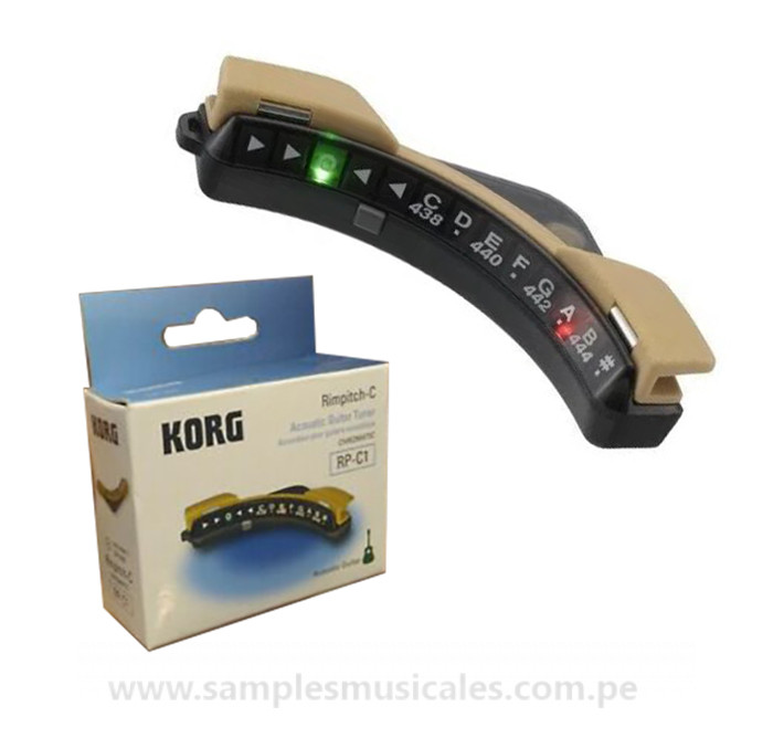 AFINADOR Cromatico PARA GUITARRA ACUSTICA Rimpitch KORG RPC1