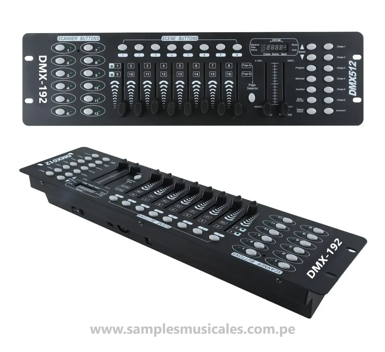 DMX CONTROLADOR DE ILUMINACIÓN DE LUCES SAMPLES 192512 - Imagen 2